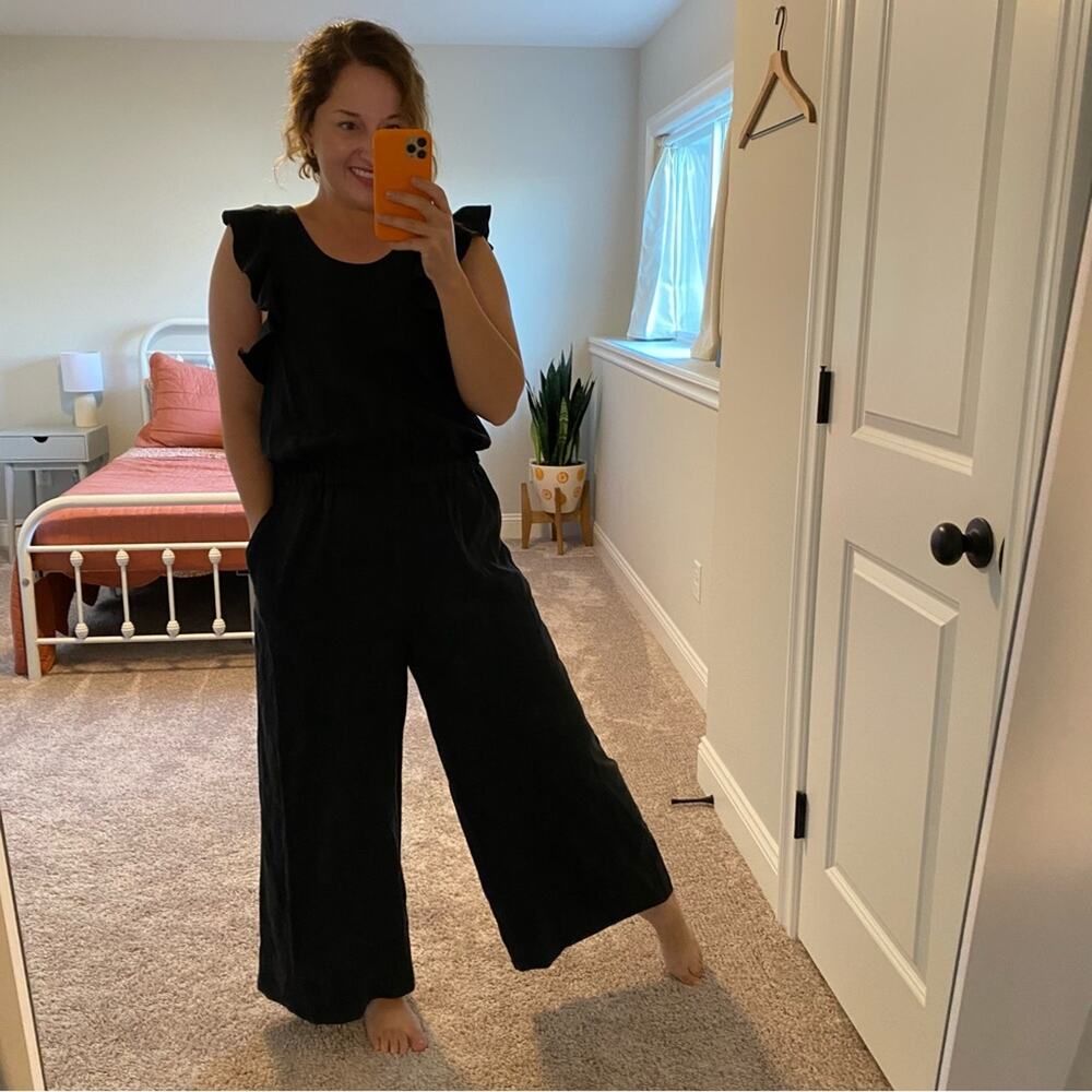 Ulla Johnson Black Sexy Jumpsuit One Piece 4 - Picture 7 of 15